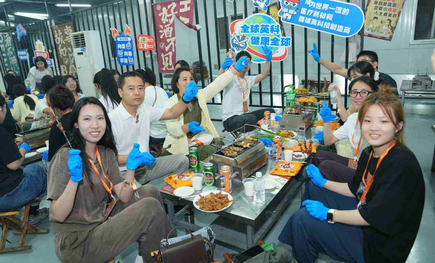 壹定发粉丝节，烧烤狂欢夜